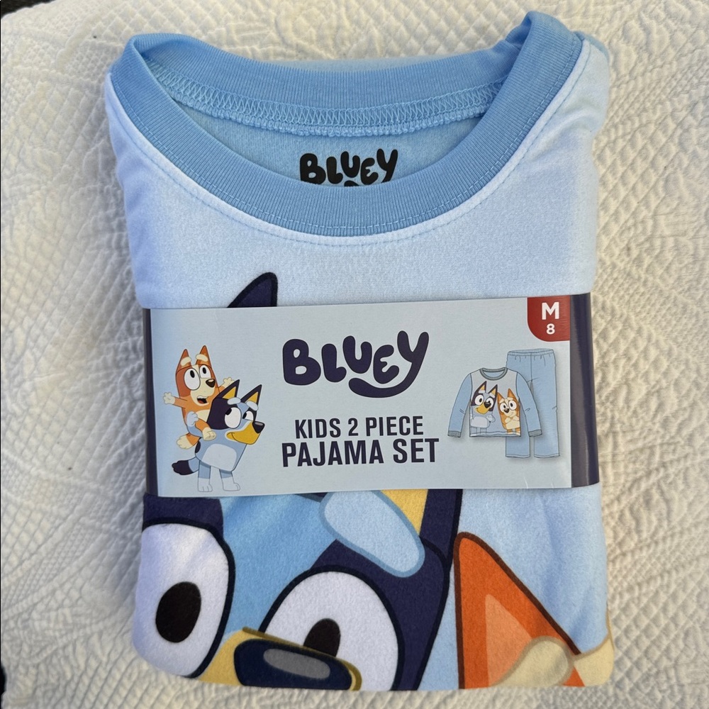 Disney Bluey Kids Pajama Set size M (8)